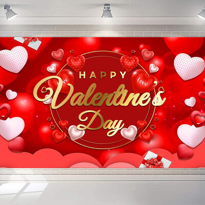 Valentin-napi téma szerelmes szív parti dekoráció szerelmes szív léggömb fotózás háttér esküvői menyasszonyi babazuhany