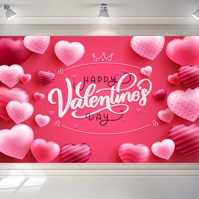 Valentin-napi téma szerelmes szív parti dekoráció szerelmes szív léggömb fotózás háttér esküvői menyasszonyi babazuhany