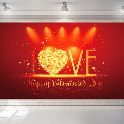 Valentin-napi téma szerelmes szív parti dekoráció szerelmes szív léggömb fotózás háttér esküvői menyasszonyi babazuhany