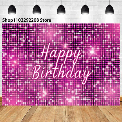 Csillogó flitter téma Csillogó halók esküvői születésnapi parti fotózás rózsaszín fekete ezüst arany fényes pont portré háttér