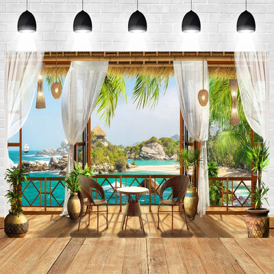 Langas Gamta Kraštovaizdis tema Gimtadienio vakarėlis Kūdikių dušas Vinilo fonas Vaikų kambario dekoro reikmenys