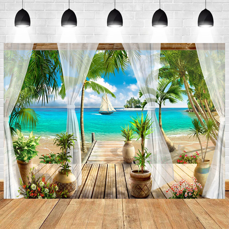 Langas Gamta Kraštovaizdis tema Gimtadienio vakarėlis Kūdikių dušas Vinilo fonas Vaikų kambario dekoro reikmenys