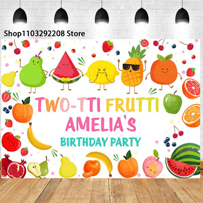 Nyári trópusi tengerparti gyümölcs téma születésnapi parti hawaii pálmafák flamingó Aloha Hawaii Beach tengerparti fotózás háttér