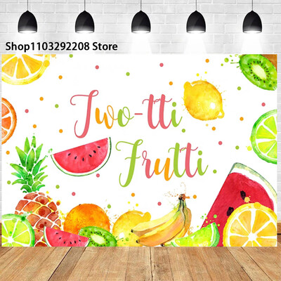 Nyári trópusi tengerparti gyümölcs téma születésnapi parti hawaii pálmafák flamingó Aloha Hawaii Beach tengerparti fotózás háttér