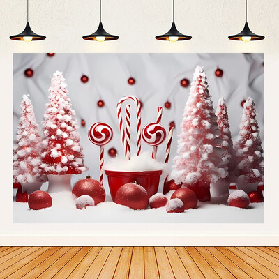 Priecīgus Ziemassvētku tēmas Ziemassvētki Sarkans piparkūku namiņš Fons Ziemas Sniegs Jaunais gads Ziemassvētku ballīte Bērnu dušas piederumi