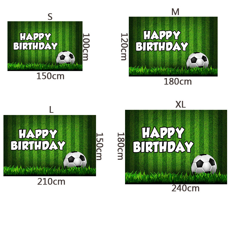 Futbola laukuma stadions Zālāju tēma Dzimšanas dienas ballīte Baby Shower Fotogrāfija Vinila fons Bērnu istabas dekorēšanas piederumi