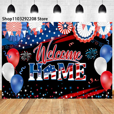 Üdvözöljük otthon Téma Virág léggömb Üdvözöljük otthon!