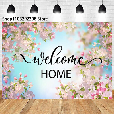 Üdvözöljük otthon Téma Virág léggömb Üdvözöljük otthon!