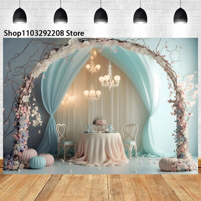 Színes virág fal téma Rózsakert Vár Pillangó Születésnapi Esküvő Újszülött baba zuhany portré fotózás Háttér kellékek