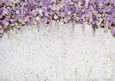 Σκηνή γάμου Λουλούδια πεταλούδας Νυφικό ντους Διακόσμηση πάρτι γενεθλίων Φωτογραφικό περίπτερο φόντο Νεογέννητο ντους πανό