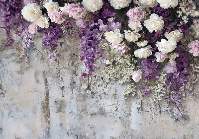 Σκηνή γάμου Λουλούδια πεταλούδας Νυφικό ντους Διακόσμηση πάρτι γενεθλίων Φωτογραφικό περίπτερο φόντο Νεογέννητο ντους πανό