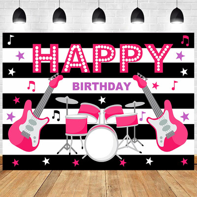 Svajonių žvaigždėtas dangus Tok Popmuzika Melodija Groti tema Gimtadienio vakarėlio kambario dekoras Dinamiškas Tik Muzikinis Tiktok Nuotraukų reklamjuostės fonas