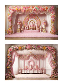 Fairy Tale Candy House Palace Θέμα πάρτι γενεθλίων Γάμος ντους μωρών Φωτογραφία φόντου βινυλίου Παιδική διακόσμηση δωματίου