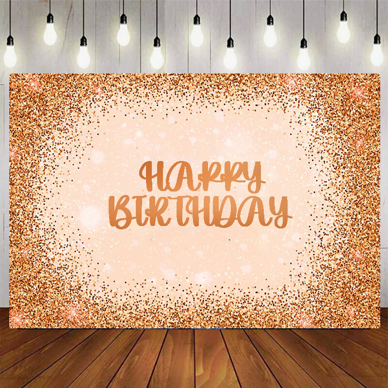 Zelta sudraba mirdzums dzimšanas dienas ballītes tēma Dzimšanas dienas ballīte Bērnu dušas fotogrāfija Vinila fona istabas dekorēšanas piederumi