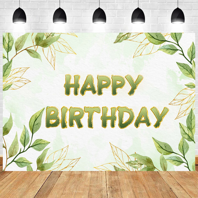 Forest System Levels Eucalyptus Globulus Egyszerűség Téma Születésnapi Party Baby Shower Fényképezés Háttér Prop Banner Dekor