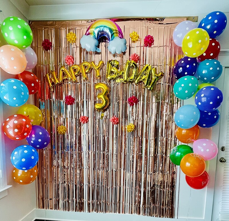 Κουρτίνες από αλουμινόχαρτο κρόσσια Διακοσμήσεις πάρτι Φωτογραφικό σκηνικό για γενέθλια Γάμος Baby Shower Χριστουγεννιάτικες προμήθειες Πρωτοχρονιάς