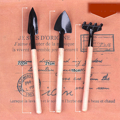 Sultingi sodinimo įrankiai, mikro kraštovaizdžio sodinimas, pincetai, žirklės, sodinukų starteris, kastuvas, laistytuvas, balionų pūstuvas