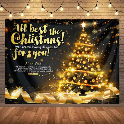 Boldog karácsonyt téma Karácsonyfa ajándék Aranyszarvas Családi buli Gyerekek Babaportré fotózás Háttér Újév Lakásdekoráció