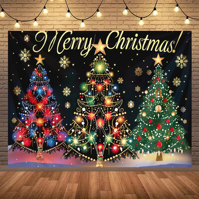 Boldog karácsonyt téma Karácsonyfa ajándék Aranyszarvas Családi buli Gyerekek Babaportré fotózás Háttér Újév Lakásdekoráció