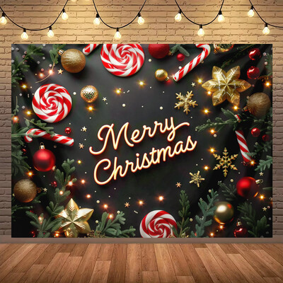 Boldog karácsonyt téma Karácsonyfa ajándék Aranyszarvas Családi buli Gyerekek Babaportré fotózás Háttér Újév Lakásdekoráció