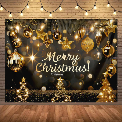 Boldog karácsonyt téma Karácsonyfa ajándék Aranyszarvas Családi buli Gyerekek Babaportré fotózás Háttér Újév Lakásdekoráció