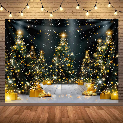 Boldog karácsonyt téma Karácsonyfa ajándék Aranyszarvas Családi buli Gyerekek Babaportré fotózás Háttér Újév Lakásdekoráció