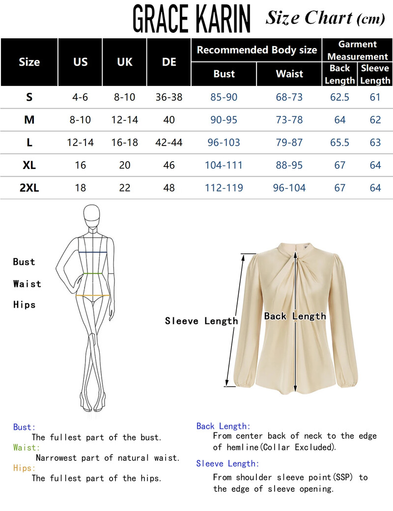 GK női csomózott nyakú felsők kényelmes, hosszú ujjú, kulcslyukú hátsó blúz Luxus vékony szabású vékony pulóver szolid divat irodai női ruhák
