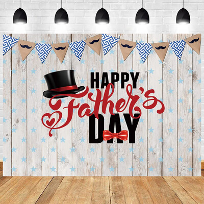 Boldog Apák napját téma Háttér fotózás Szeretlek Apát Köszönöm, Apa Fesztivál ing nyakkendő sapka Csillogó háttér Father Man