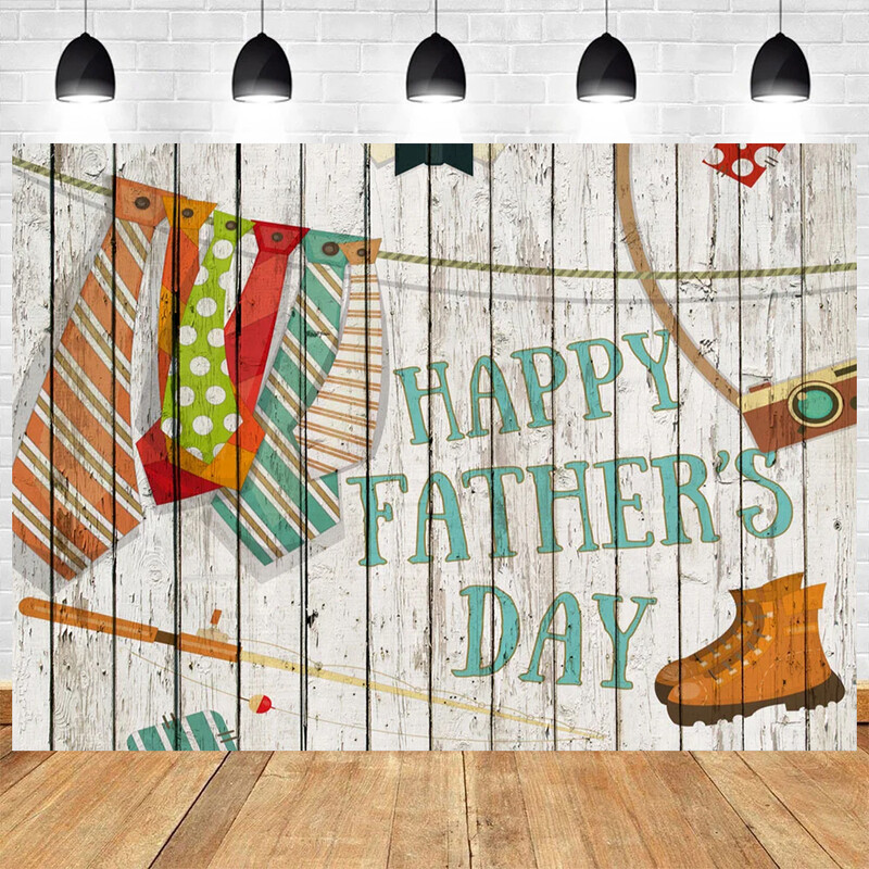 Boldog Apák napját téma Háttér fotózás Szeretlek Apát Köszönöm, Apa Fesztivál ing nyakkendő sapka Csillogó háttér Father Man