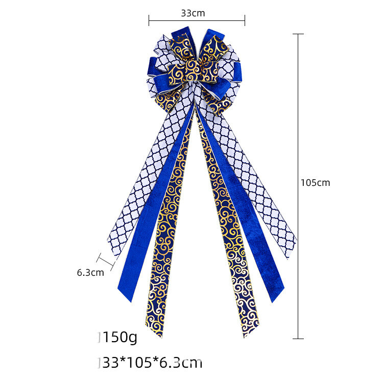 Ziemassvētku tauriņš mētelis dzelzs stiepļu lente lente mētelis lente daudzkrāsains pārrobežu ekskluzīvs Amazones koku rotājums