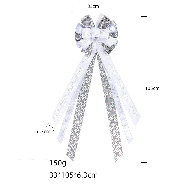 Ziemassvētku tauriņš mētelis dzelzs stiepļu lente lente mētelis lente daudzkrāsains pārrobežu ekskluzīvs Amazones koku rotājums