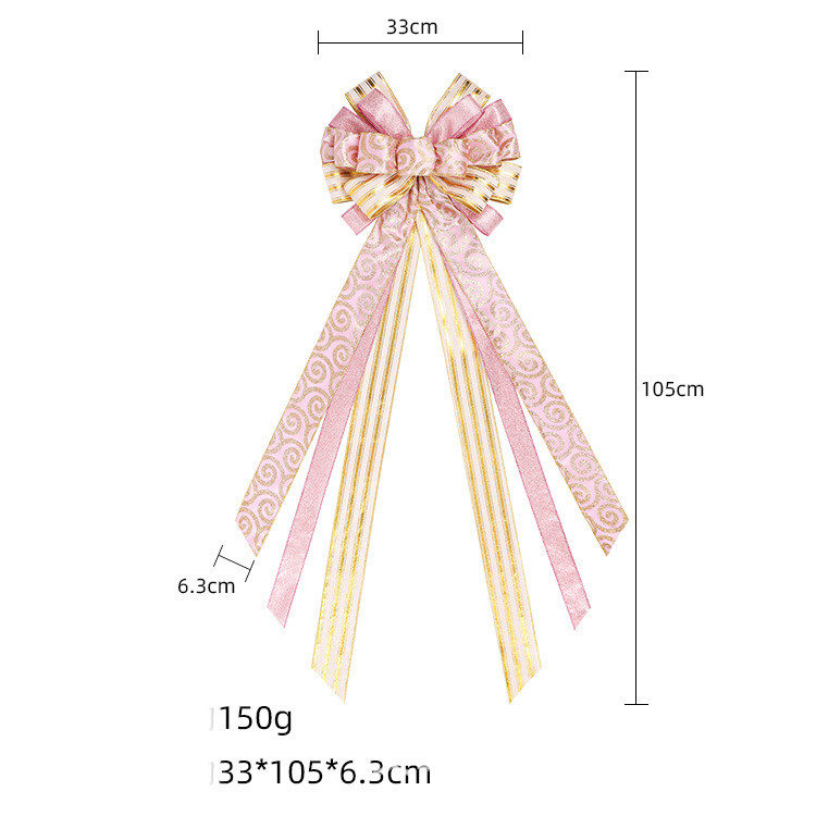 Ziemassvētku tauriņš mētelis dzelzs stiepļu lente lente mētelis lente daudzkrāsains pārrobežu ekskluzīvs Amazones koku rotājums