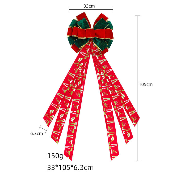 Ziemassvētku tauriņš mētelis dzelzs stiepļu lente lente mētelis lente daudzkrāsains pārrobežu ekskluzīvs Amazones koku rotājums