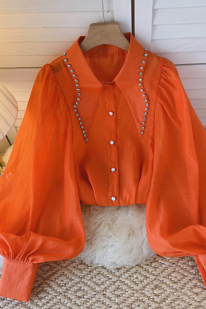 hosszú ujjú felső blúzok női ingek női blusas koreai divat női blusa feminina blúz vintage camisas