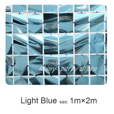 Τετράγωνη κουρτίνα βροχής από αλουμινόχαρτο, Διακόσμηση τοίχου φόντου, γιορτή συμποσίου, σκηνικά φωτογραφίας, γάμος, πάρτι γενεθλίων