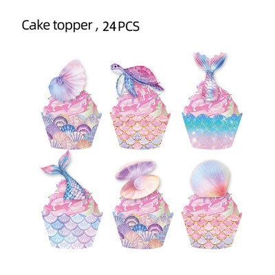 Hableány Születésnapi Party Evőeszközök Dekorációs Tányérok Csésze Szalvéta Szett Születésnapi Téma Léggömbök Kit Lányok Ajándékok Deco kellékek