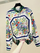 Ανοιξιάτικο φθινόπωρο γυναικεία μπλουζάκια Bohemia French Fashion Ρετρό μακρυμάνικο εμπριμέ πουκάμισο Μπλούζες Γυναικεία μπλούζα GD331