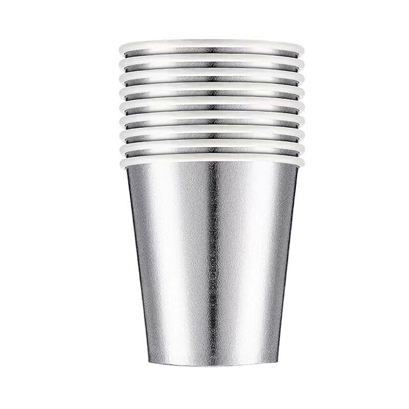 Προμηθευτείτε 75 χάρτινους δίσκους μιας χρήσης και κύπελλα για ασημένια είδη πάρτι για 50 καλεσμένους, κατάλληλα για διακόσμηση γάμου και γενεθλίων