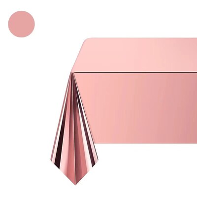 Ροζ χρυσό σετ επιτραπέζιων σκευών μιας χρήσης Ροζ χρυσό χάρτινα πιάτα χαρτοπετσέτες Χαρτοπετσέτες Queen Princess Girls Happy Birthday Party Supplies