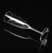 1/8 ΤΕΜ 180ml Πλαστικά ποτήρια σαμπάνιας φλάουτα Κύπελλα για γαμήλιο πάρτι στο σπίτι Επιτραπέζια σκεύη μιας χρήσης Πλαστικά φλιτζάνια σαμπάνιας Κύπελλα κρασιού