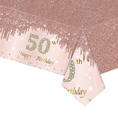 50 gadus veci dzimšanas dienas svinību piederumi