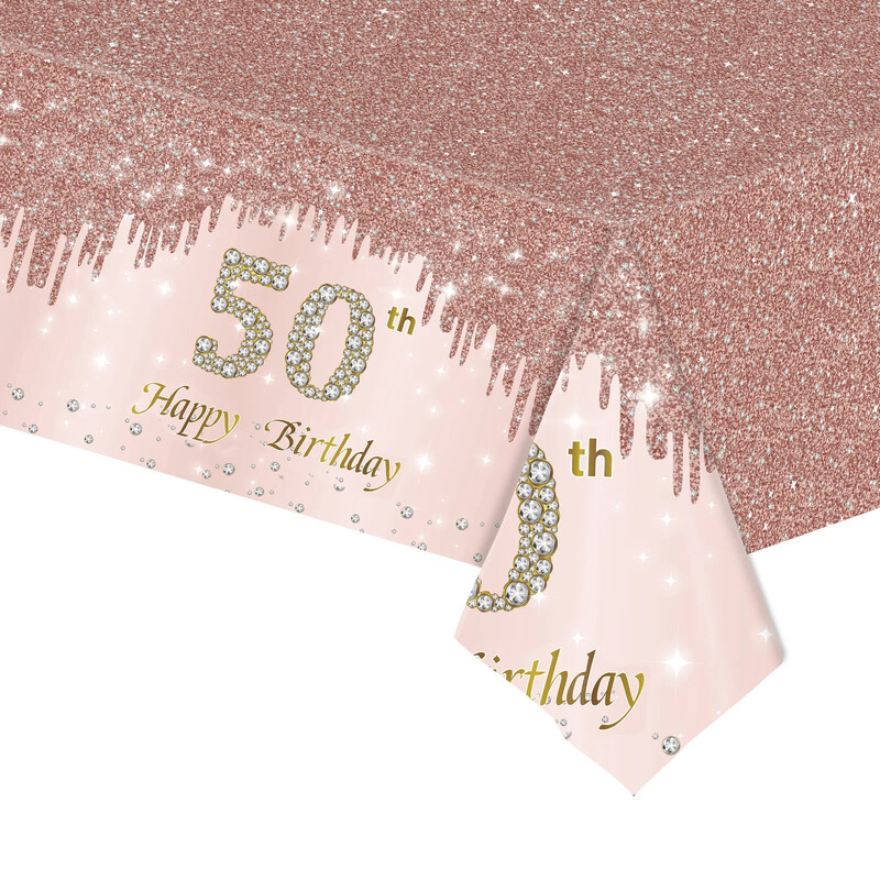 50 gadus veci dzimšanas dienas svinību piederumi