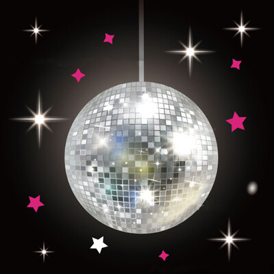 Disko balles tematiskais galda piederumu komplekts, melns, sudrabs, diskotēku šķīvji Salvetes krūzes Pieaugušie Daudz laimes diskotēkas dzimšanas dienā ballītes dekors Kāzu piederumi