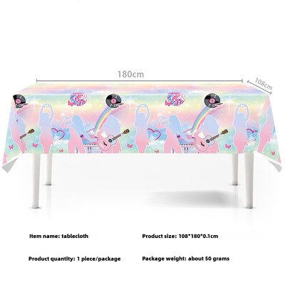 91 gab. Aktrise Teilore Svifta ballītes papīra šķīvja karoga rotājums dzimšanas dienas balonu tēmas norises vietas komplekts dzimšanas dienas svinību dekorācijas