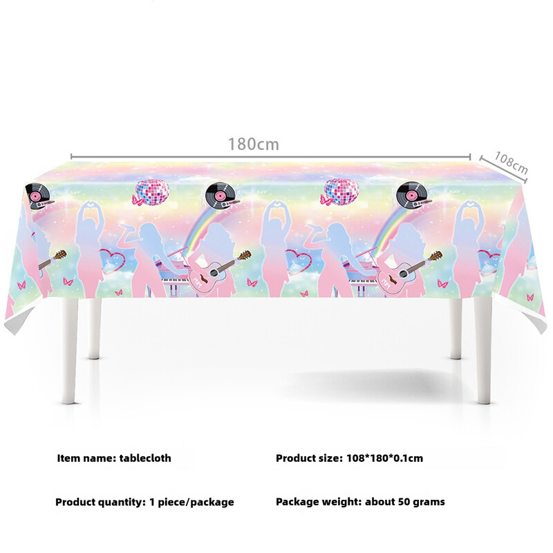 91 gab. Aktrise Teilore Svifta ballītes papīra šķīvja karoga rotājums dzimšanas dienas balonu tēmas norises vietas komplekts dzimšanas dienas svinību dekorācijas