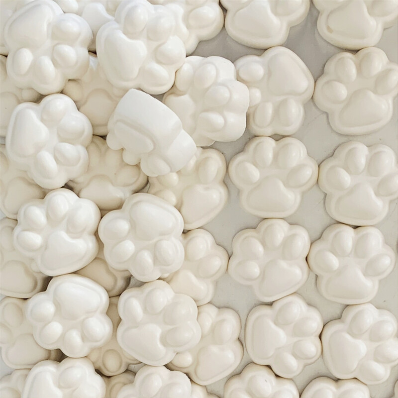 2,16 INCH 1 PC Draw, DIY, simulēta kaķa spīle, mīksta, augoša rotaļlieta, rotaļlieta, rotaļlieta, PU, lēna atsitiena ballīte Mochi, saspiests ēdiens, stress, gluds balts