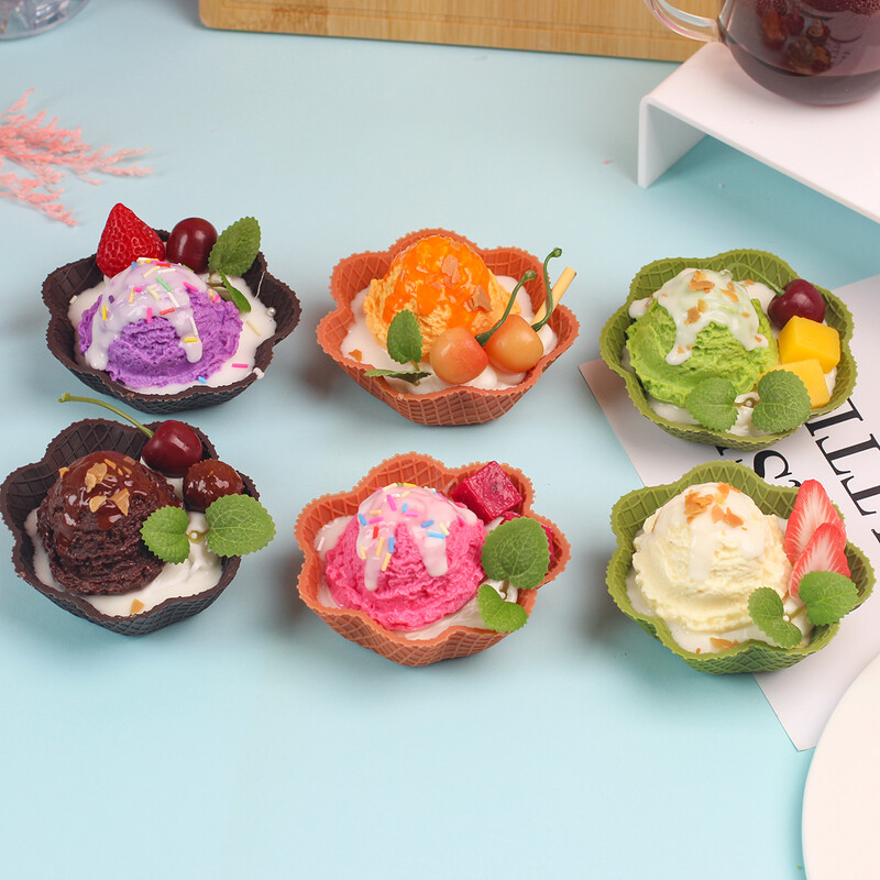 1 ΤΕΜ. Τεχνητή τούρτα Επιδόρπιο Γάμου Διακόσμηση Διακόσμηση Τούρτας Φωτογραφία Επαγγελματικό μοντέλο κέικ προσομοίωσης φαγητού