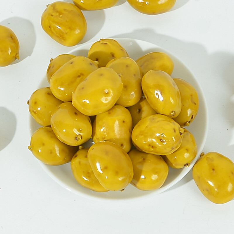 20vnt 3cm Uogos Dirbtinis plastikinis modelis Kuokelis Perlamutruotas Namų Vakarėlis Vestuvių dekoravimas Imitacija Daržovės Netikros bulvės