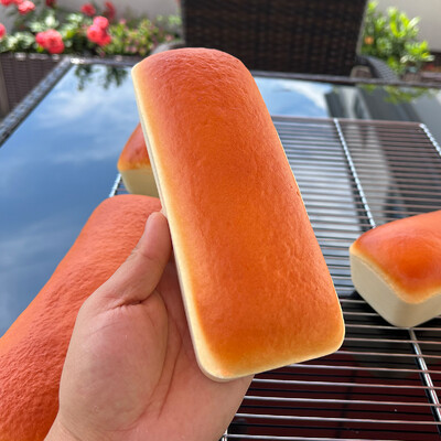 Squishy, lassú visszapattanó csipetnyi kenyér sajttorta Lassan kelő dekompressziós élelmiszer modell 1db