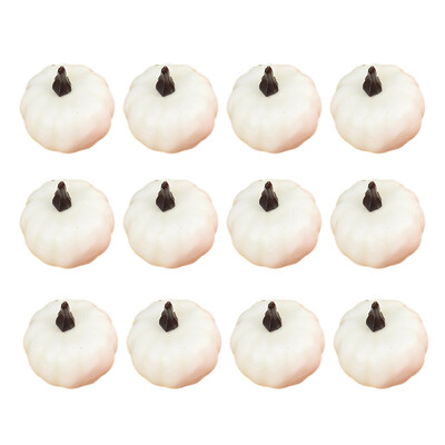 12 τμχ/Σετ Τεχνητή προσομοίωση κολοκύθας στολίδι Φθινοπωρινής Συγκομιδής Σπίτι DIY Χειροτεχνίες με λαχανικά για διακόσμηση αποκριάτικου πάρτι